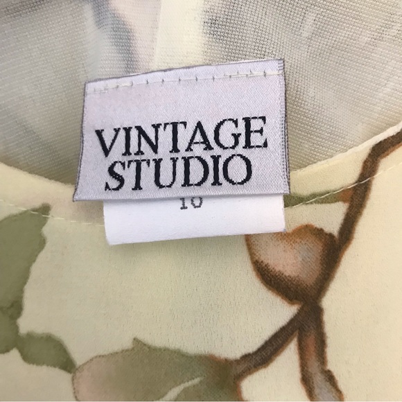 VINTAGE STUDIO | 90’s Maxi Dress in Yellow & Purple Size 10 - Picture 7 of 11